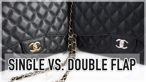 chanel single flap jumbo replica|chanel single flap vs double.